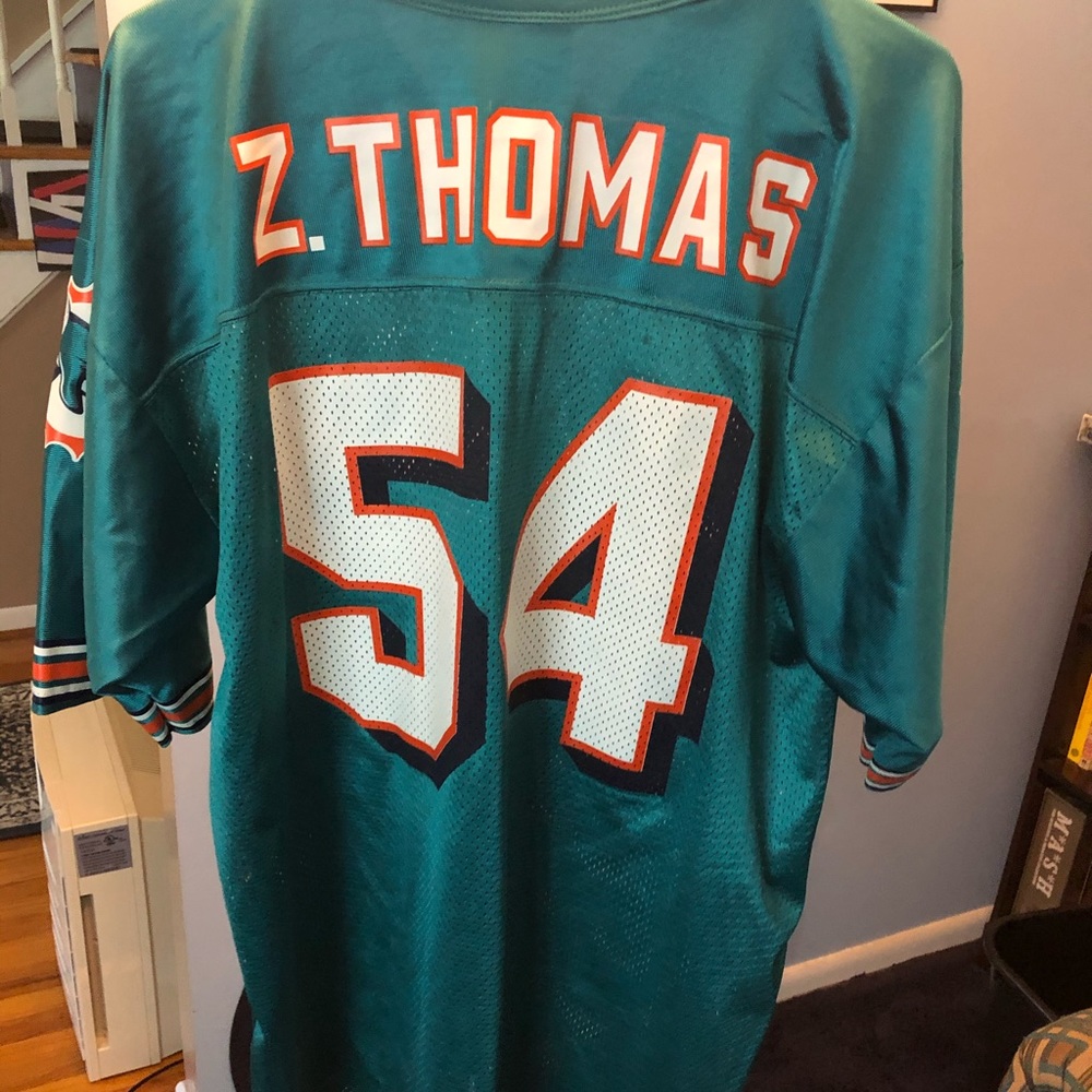 Miami Dolphins Zach Thomas Jersey (large)